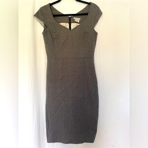 H&M beige plaid dress.